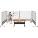 Best-Rite 661AD-HH DOC Mobile Room Partition & Display Panel - BestRite-661AD-HH